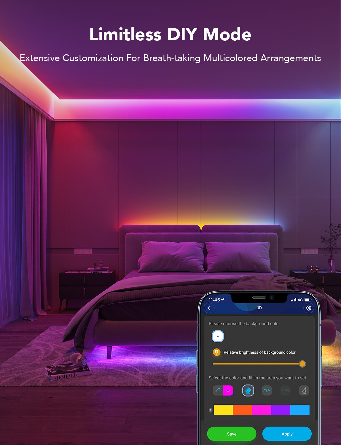 Govee RGBIC LED Strip with APP Control